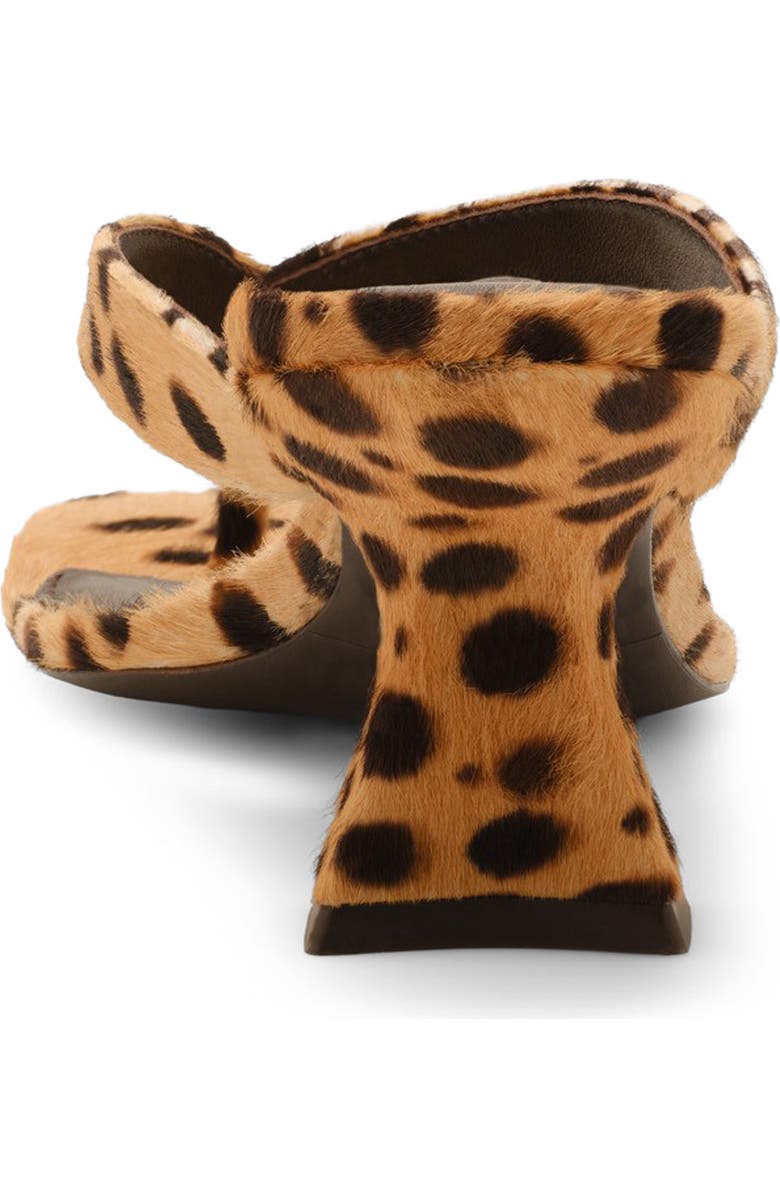 Cult Gaia Abi Hair Calf Sandal, Alternate, color, Cheetah