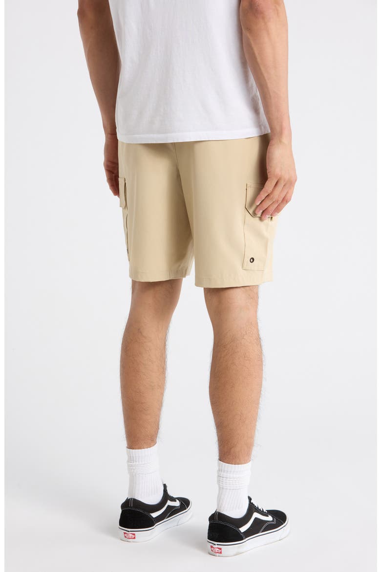 Submersible Cargo Shorts, Alternate, color, PALE KHAKI
