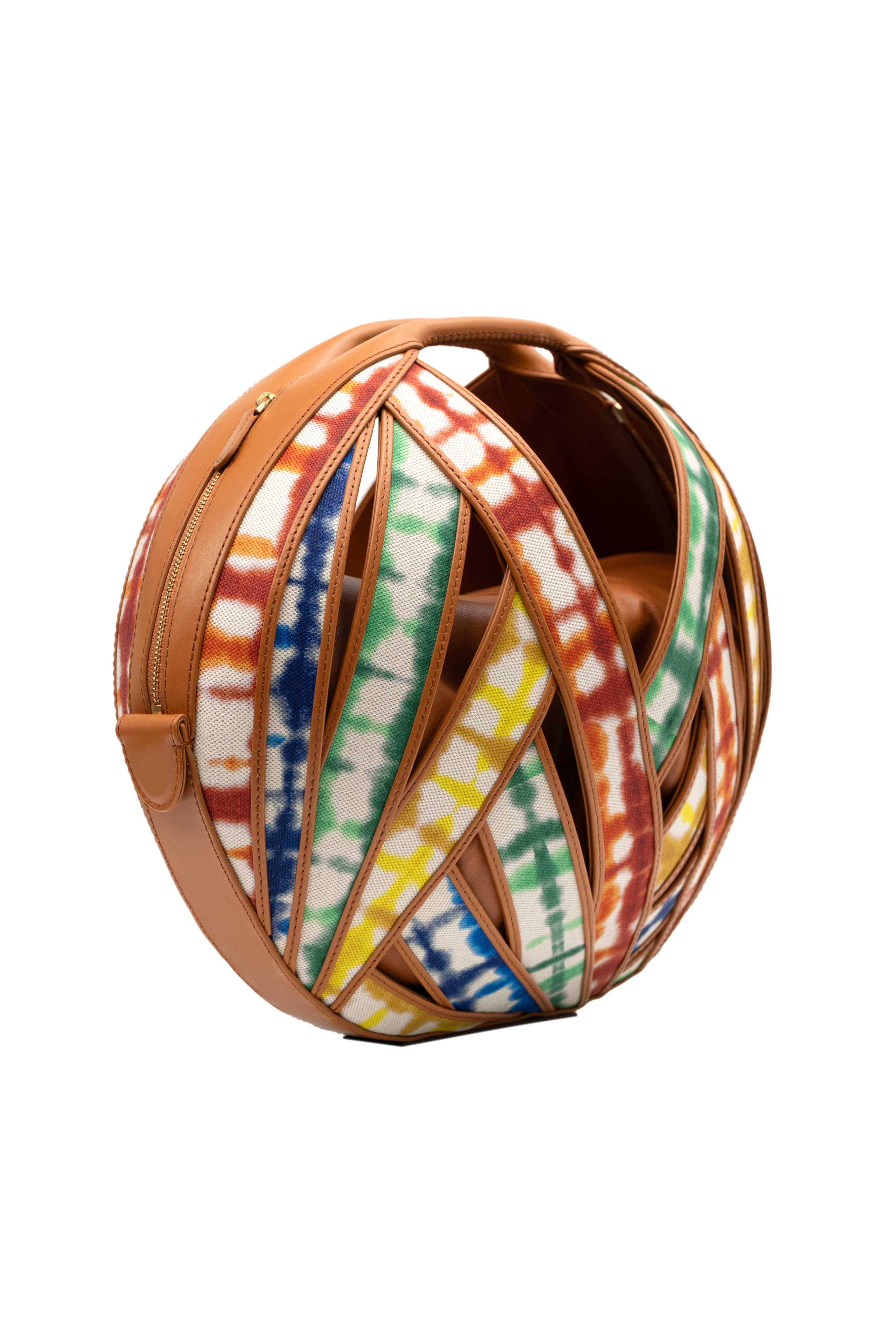 PERRIN PARIS Le Panier Linen Handbag, Alternate, color, Tie-Dye Multicolor