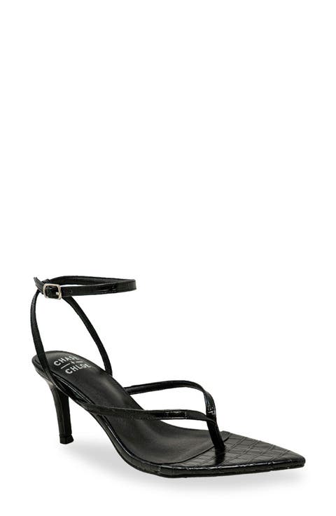 Strappy Post Toe Sandal (Women)