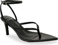 CHASE AND CHLOE Strappy Post Toe Sandal
