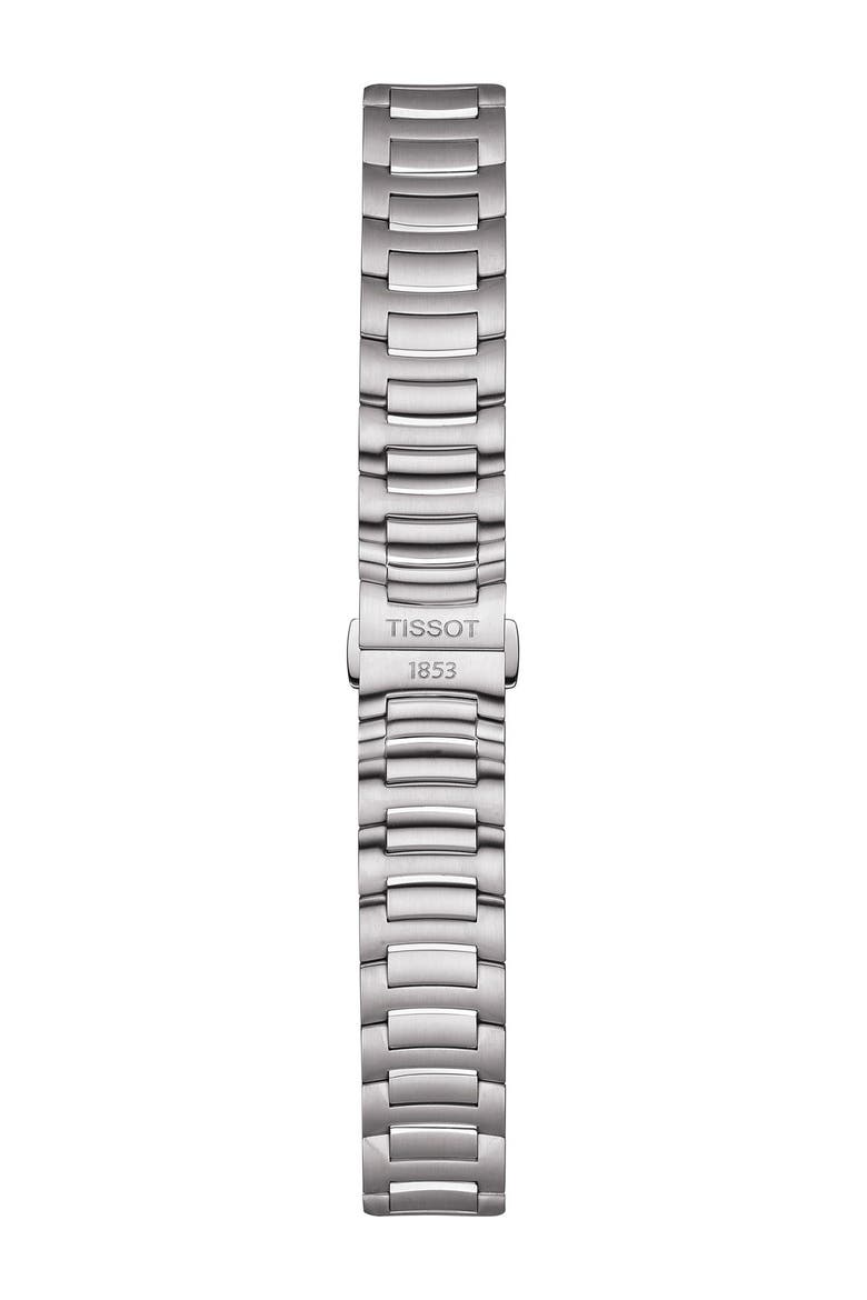 Women's T-Touch Solar Diamond Accent Stainless Steel Bracelet Watch, 38mm - 0.10 ctw, Alternate, color, NO COLOR