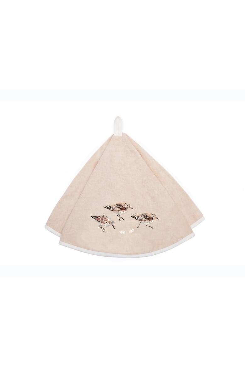 Sand Piper Terrycloth Guest Towel, Alternate, color, Beige