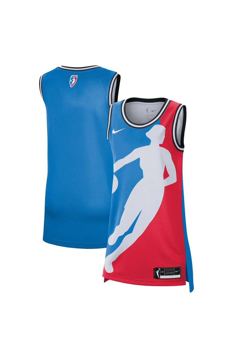 Nike Unisex Nike  WNBA Blue  Legends Victory Jersey, Main, color, Blue