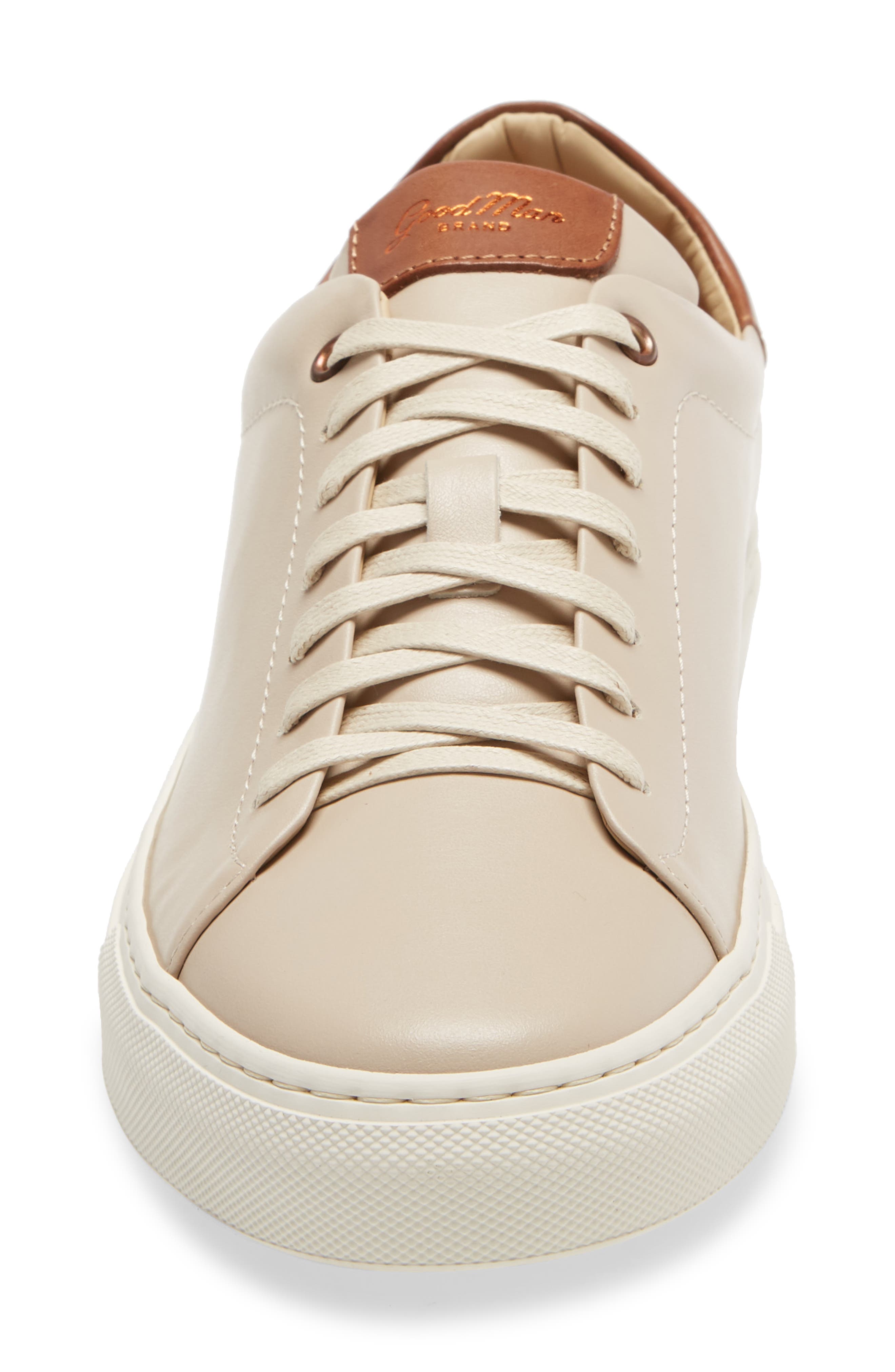 Legend Low Top Sneaker, Alternate, color, NATURAL/ VACHETTA