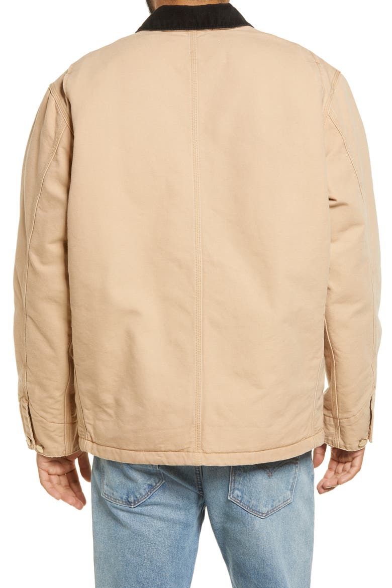 Chore Coat, Alternate, color, DUSTY BROWN / BLACK