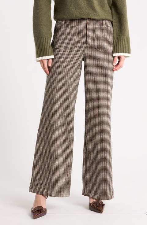 Supernova Double Knit Wide Leg Pants