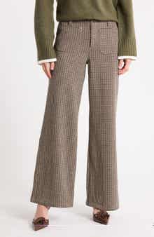 Supernova Double Knit Wide Leg Pants