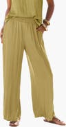 LASCANA Flowy Textured Pull On Pants