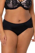 Curvy Couture Tulip Lace Trim Briefs