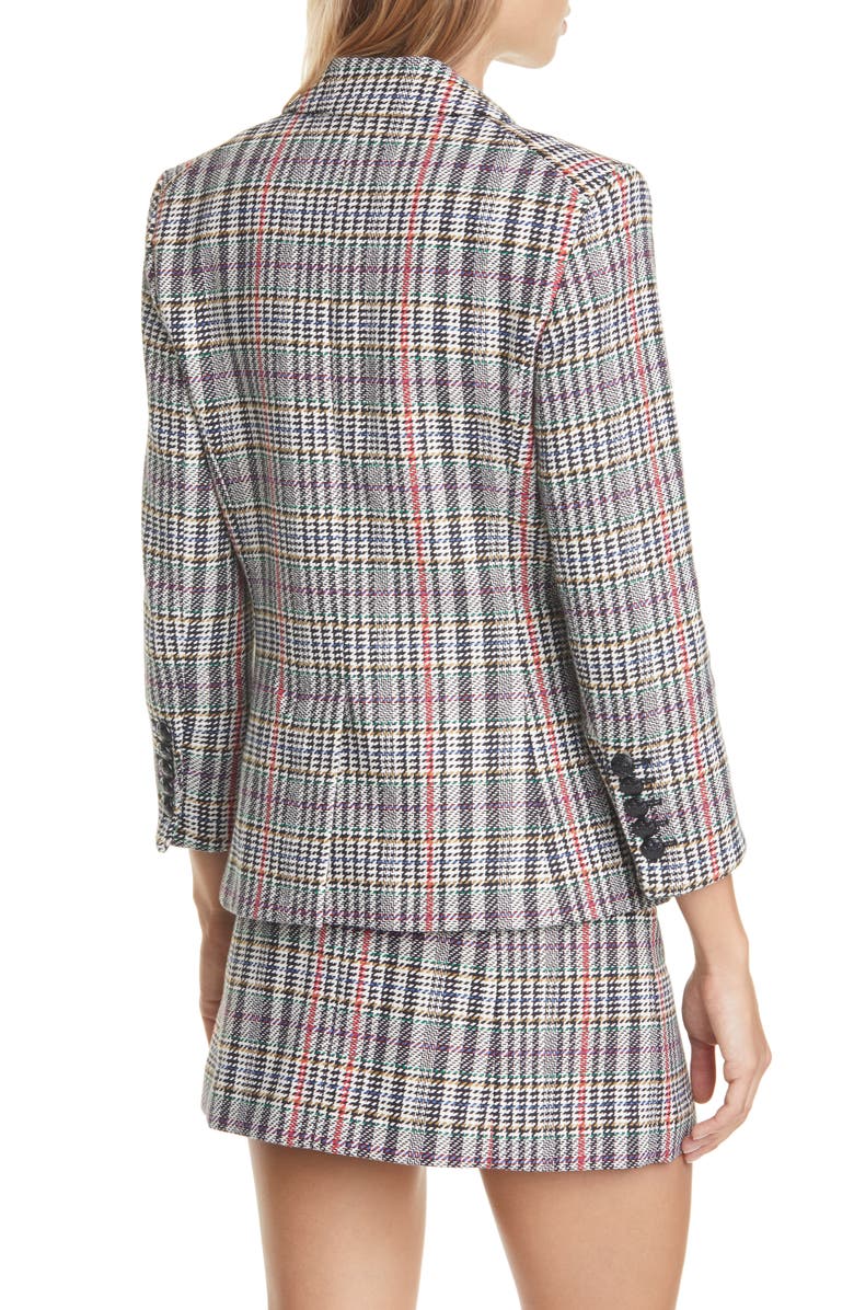 Veronica Beard Empire Tweed Dickey Jacket, Alternate, color, 