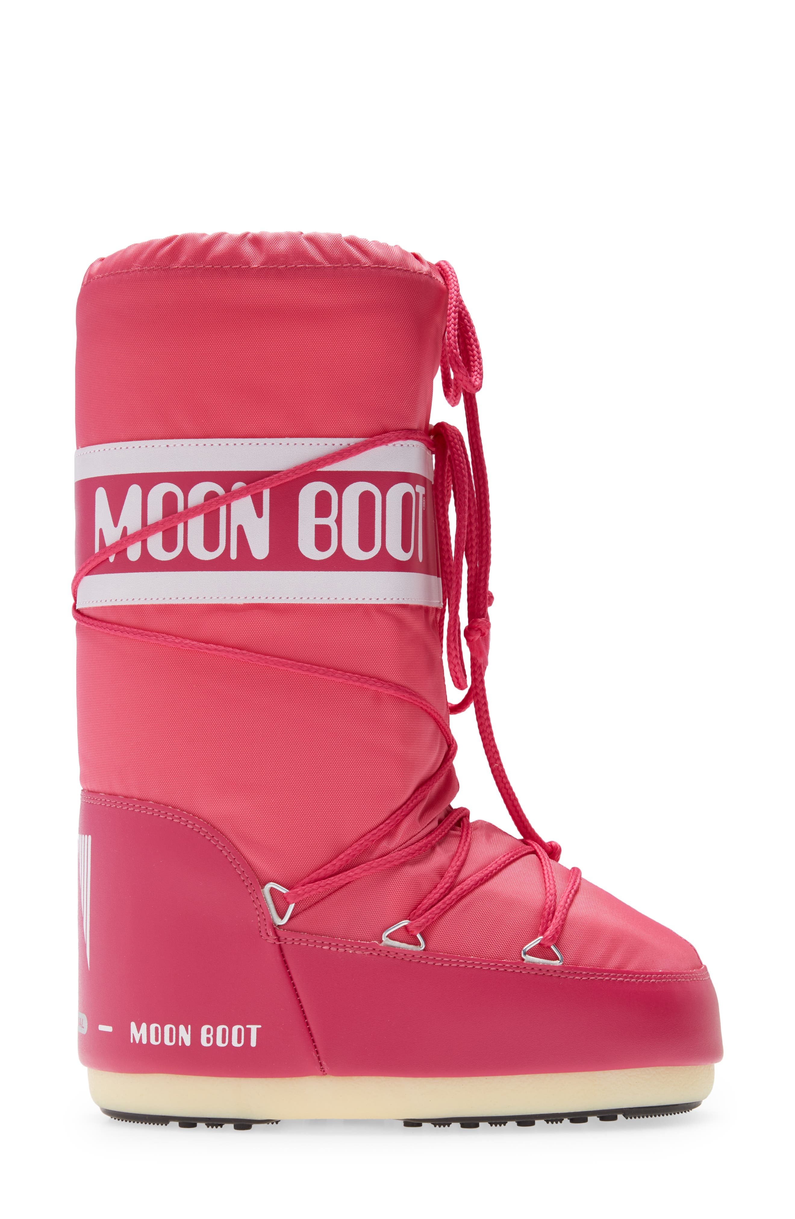 Water Repellent Nylon Boot, Alternate, color, BOUGANVILLE