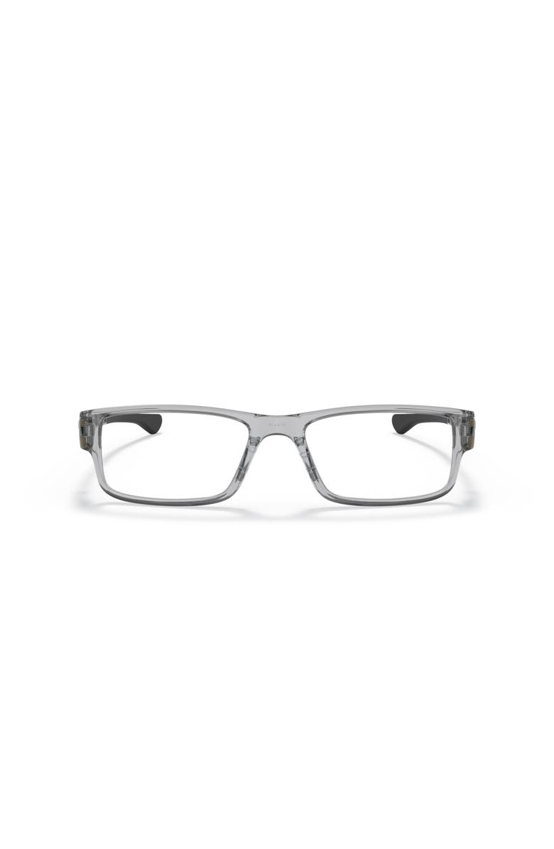 Oakley 59mm Rectangle optical glasses, Alternate, color, Grey