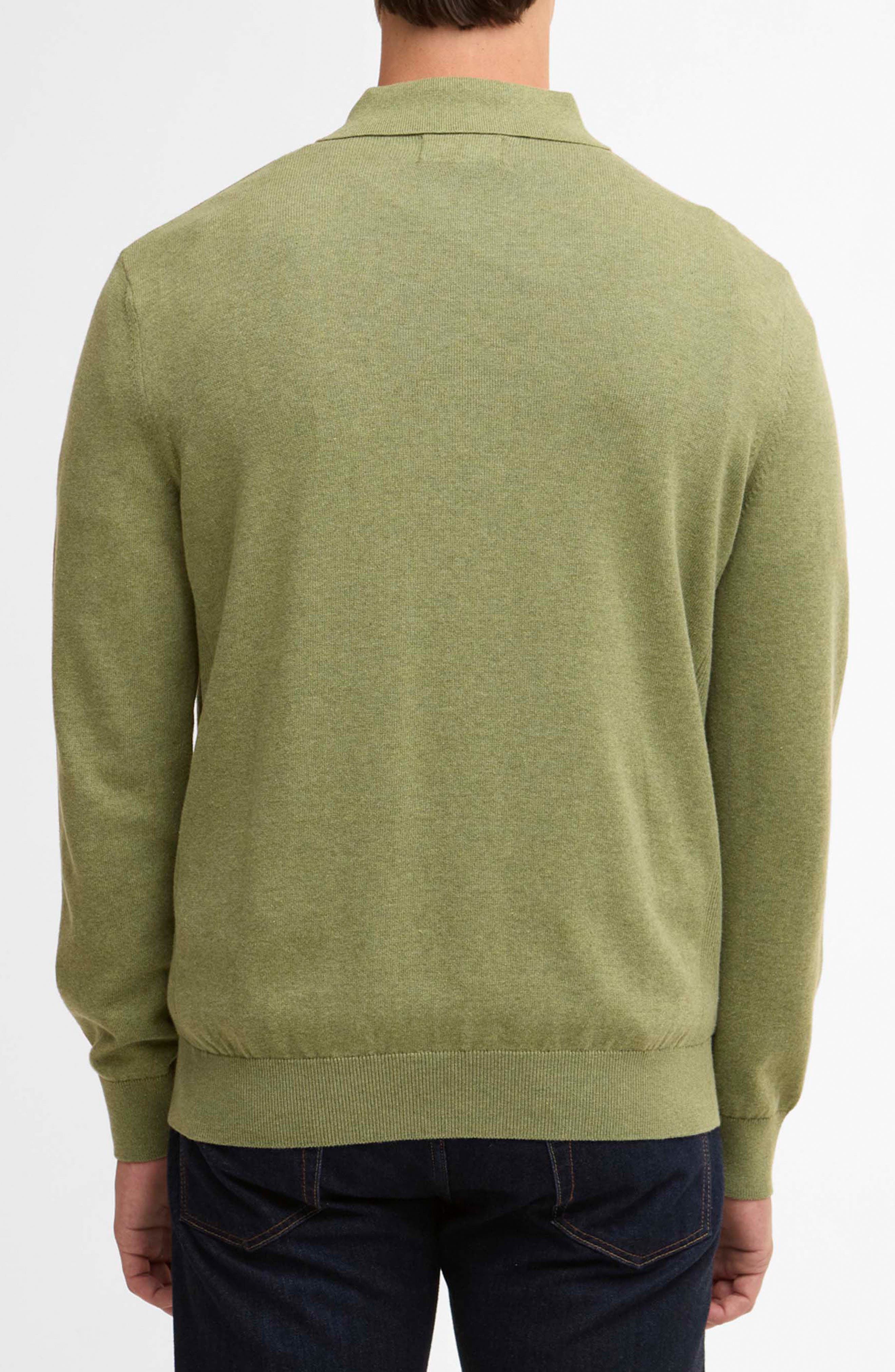 Long Sleeve Cotton Polo - image 4