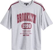 Vinyl Icons Raglan Sleeve Cotton Blend T-Shirt