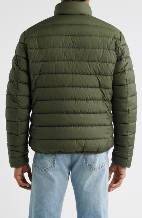Save The Duck Conan Quilted Water Repellent Jacket In Green