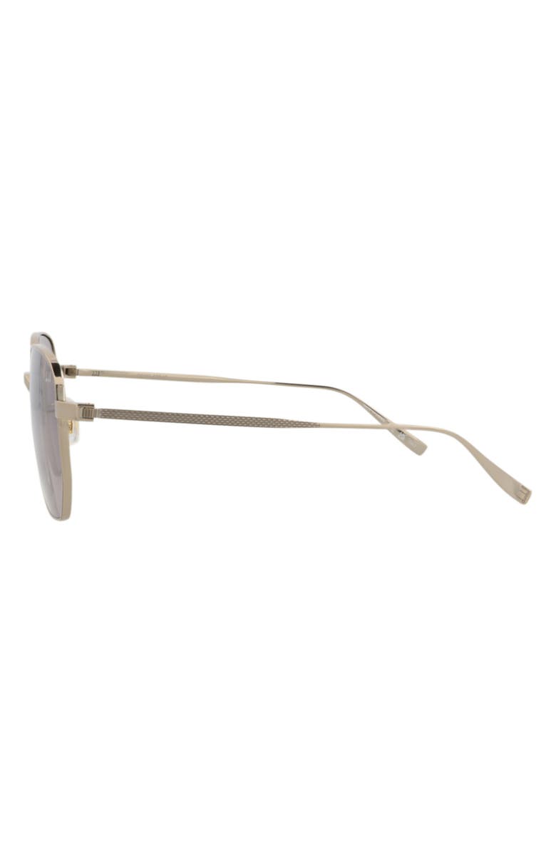 Dunhill 59mm Square Sunglasses, Alternate, color, Gold Gold Violet