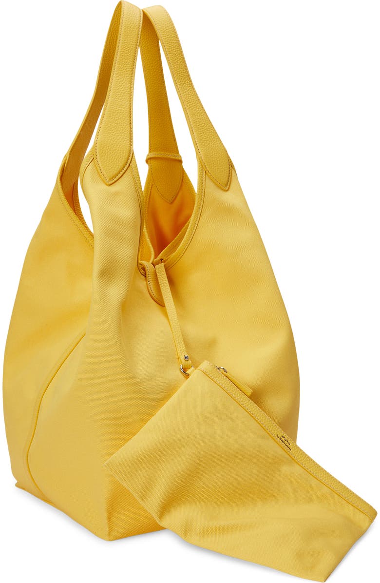 Polo Ralph Lauren Large Polo Play Canvas Tote, Alternate, color, Yellow