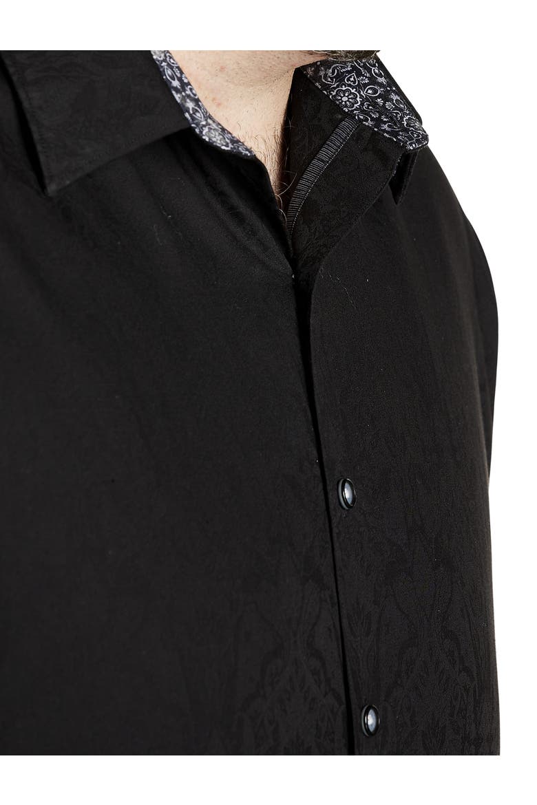 Highland Sport Shirt, Alternate, color, BLACK