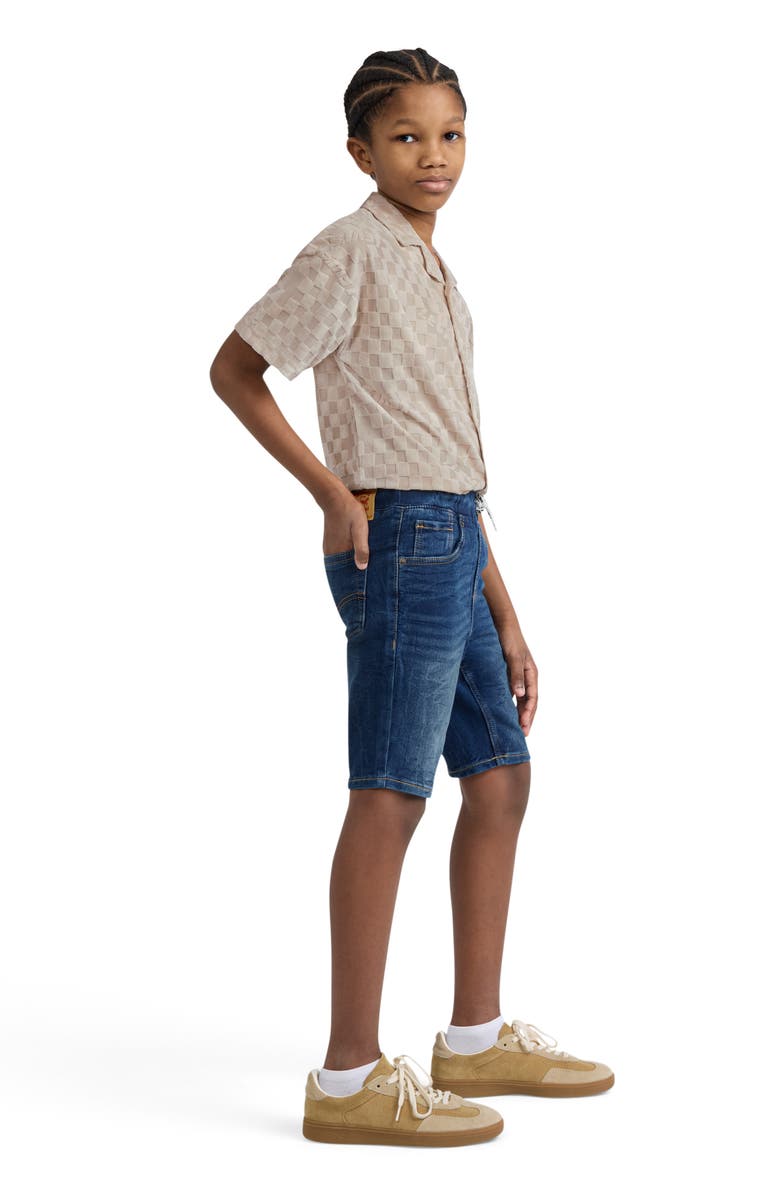 Levi's Kids' Check Jacquard Camp Shirt, Alternate, color,