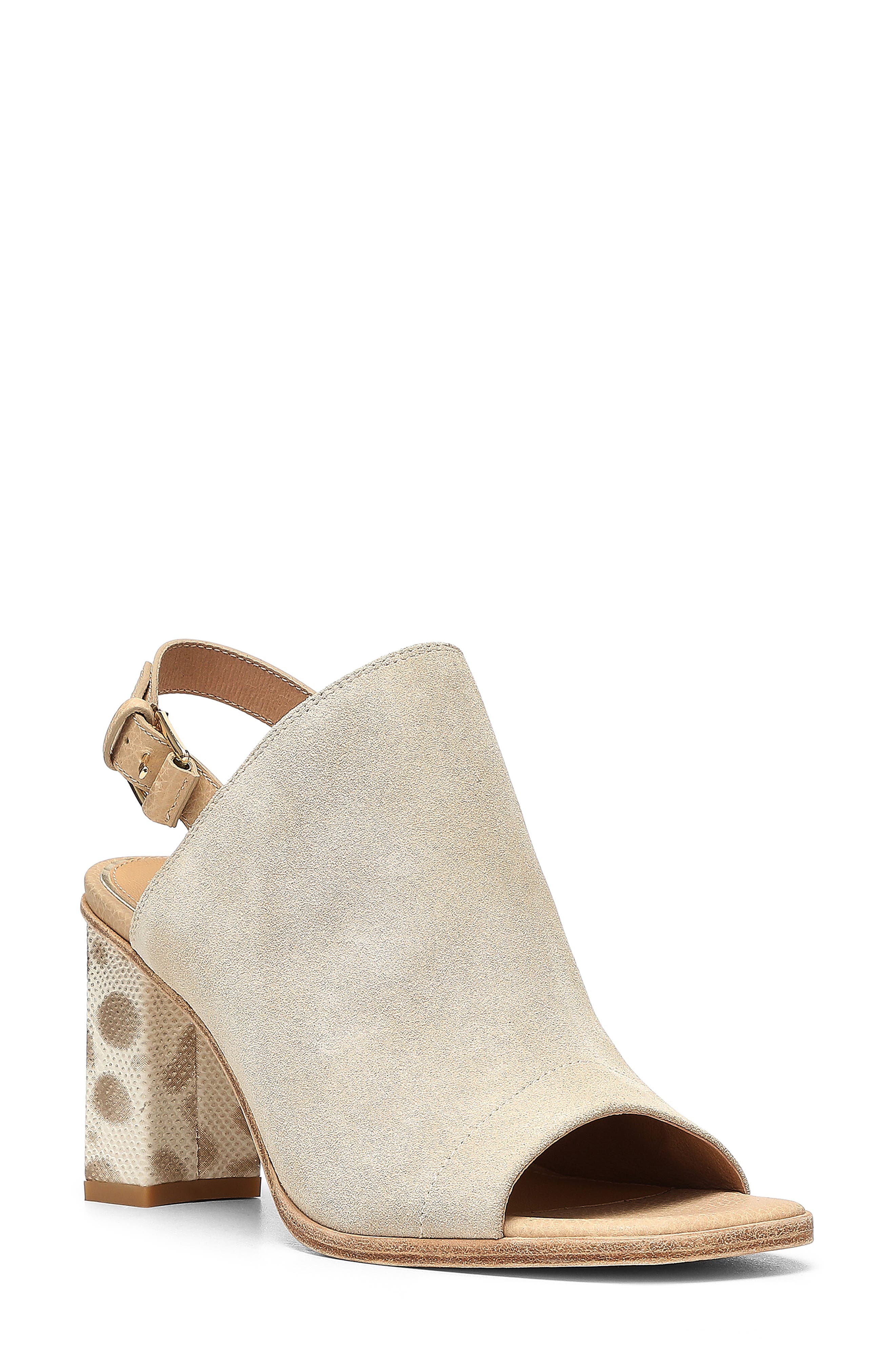 Iliana Open Toe Slingback Mule, Main, color, SAND