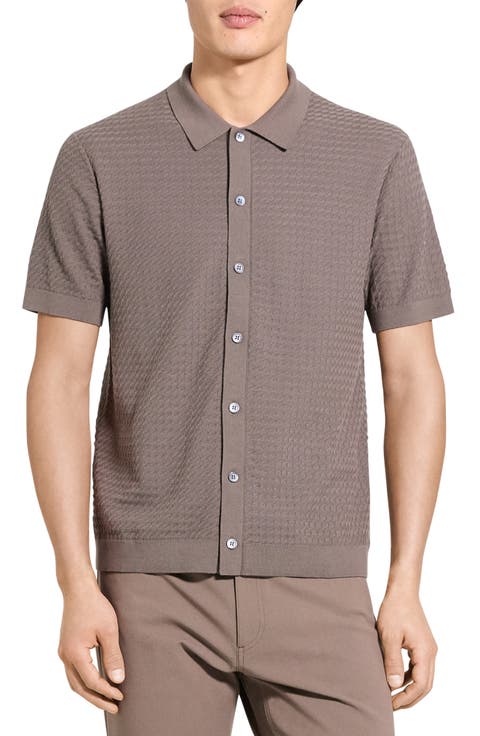 Cairn in Cotton Short Sleeve Shirt