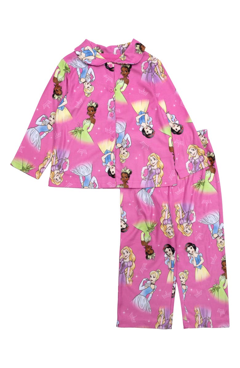 AME Kids' Disney Princess Long Pajamas, Main, color, 