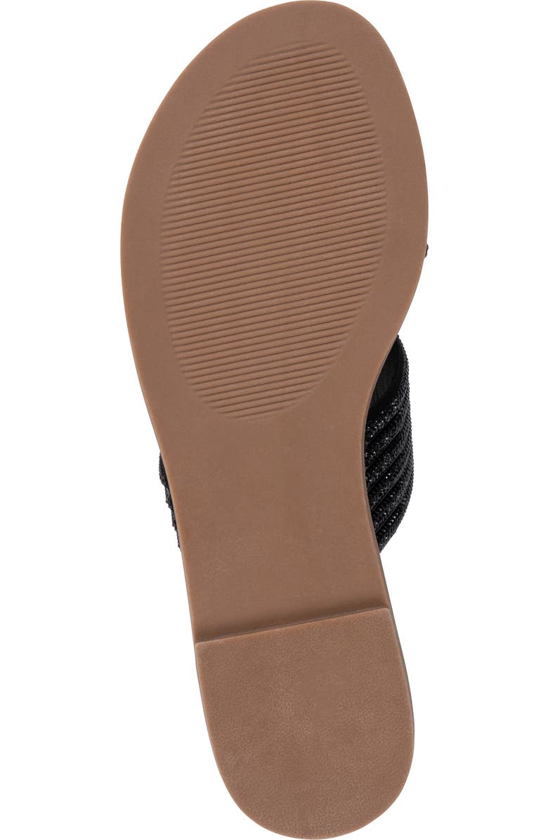 GOOD CHOICE NEW YORK Carline Embellished Sandal, Alternate, color, Black