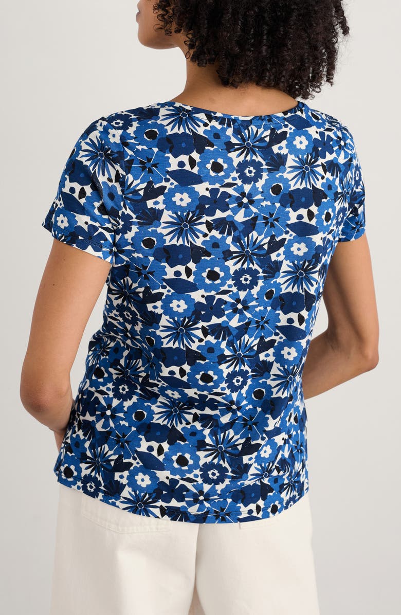 Seasalt Cornwall Appletree Top, Alternate, color, Screenprint Floral Cargo