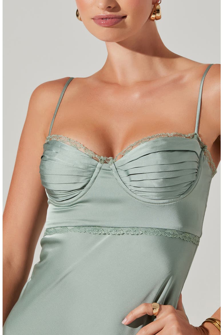 florianne satin maxi dress Florianne Satin Maxi Dress