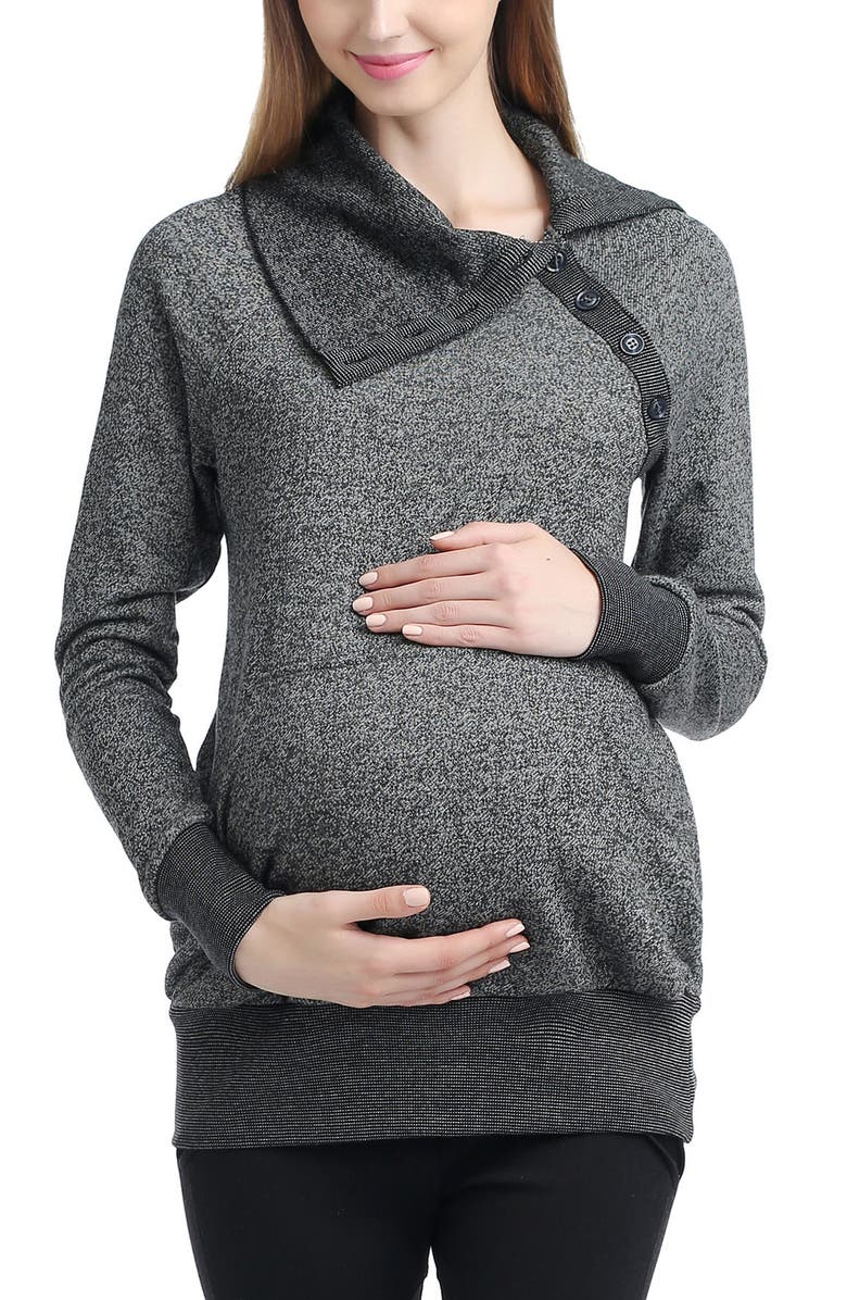 Kimi and Kai Alaina Envelope Collar Sweater, Main, color,