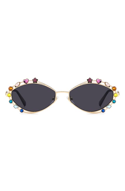 54mm Rectangular Sunglasses