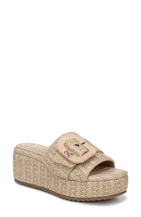 Crysta Platform Slide Sandal