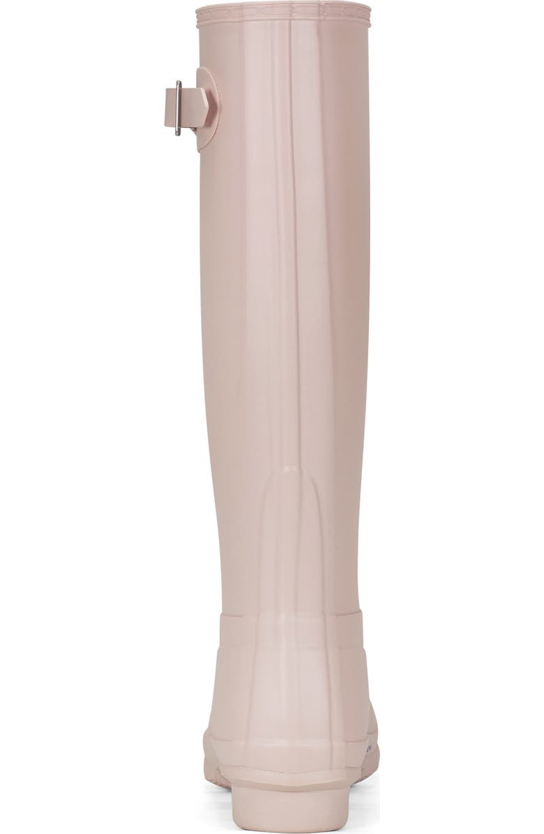 Hunter Original Tall Rain Boot, Alternate, color, Light Natural 110