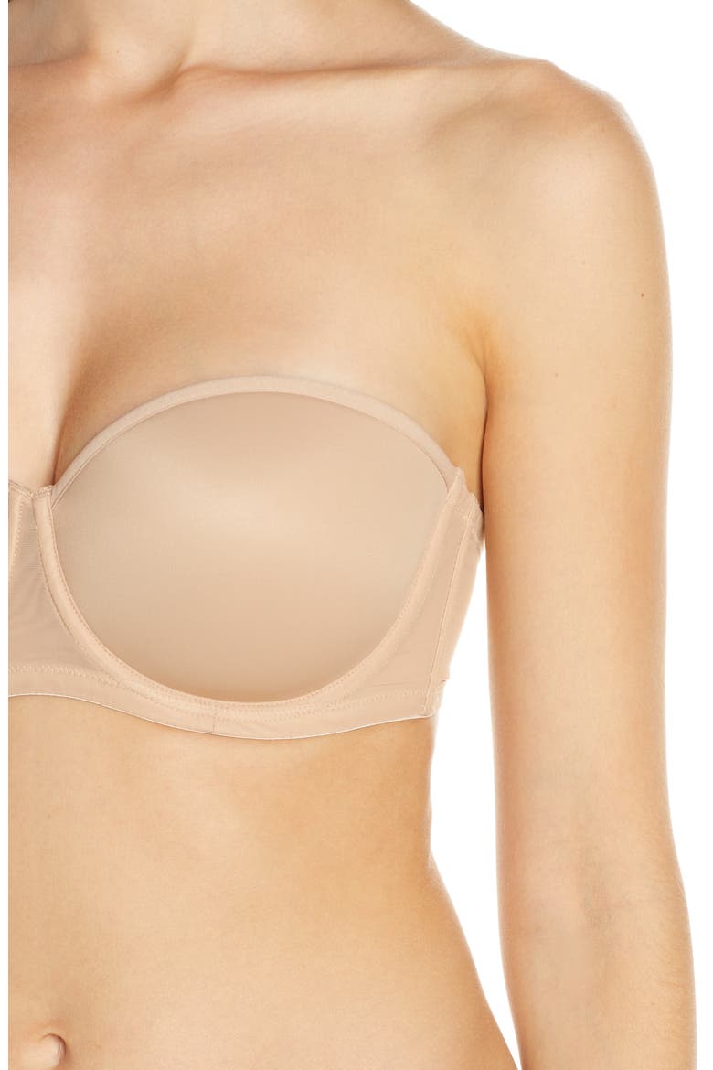 Soirée Convertible Strapless Underwire Bra, Alternate, color, NATURAL