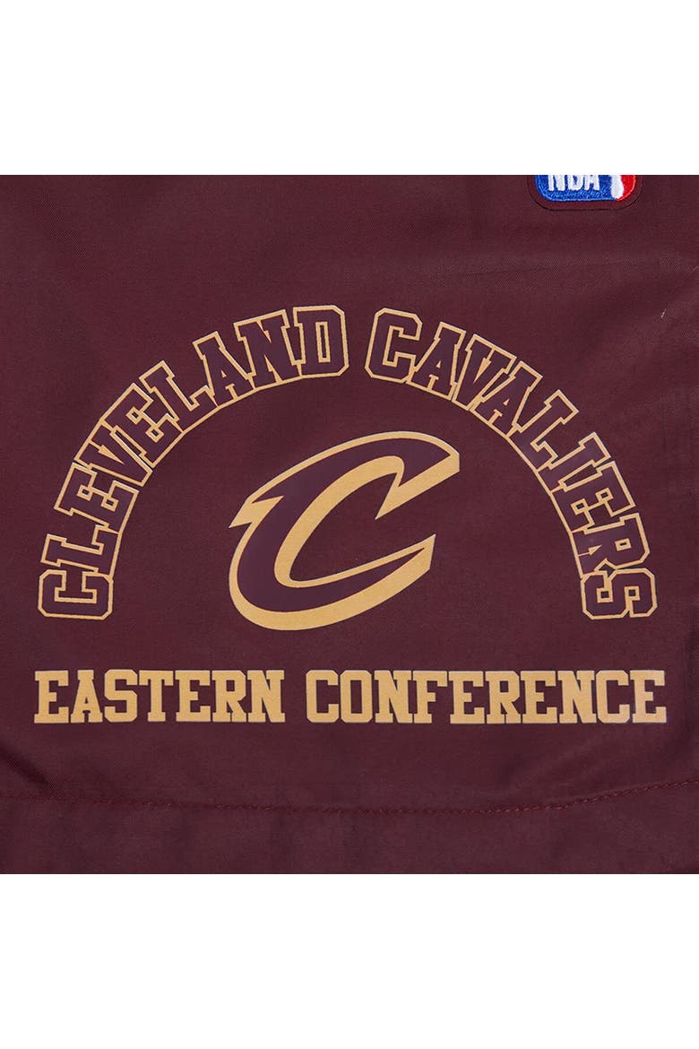 Men's Pro Standard Wine Cleveland Cavaliers Area Code Shorts, Alternate, color, Wine