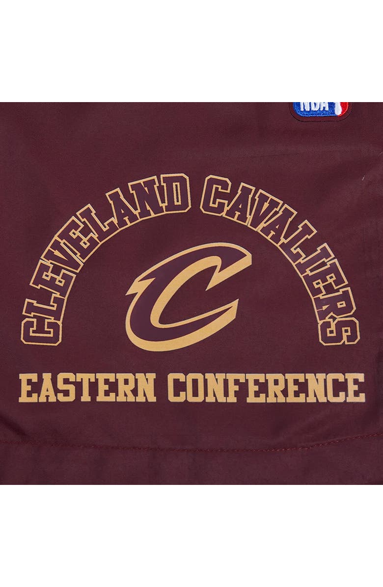 PRO STANDARD Men's Pro Standard Wine Cleveland Cavaliers Area Code Shorts, Alternate, color, Wine
