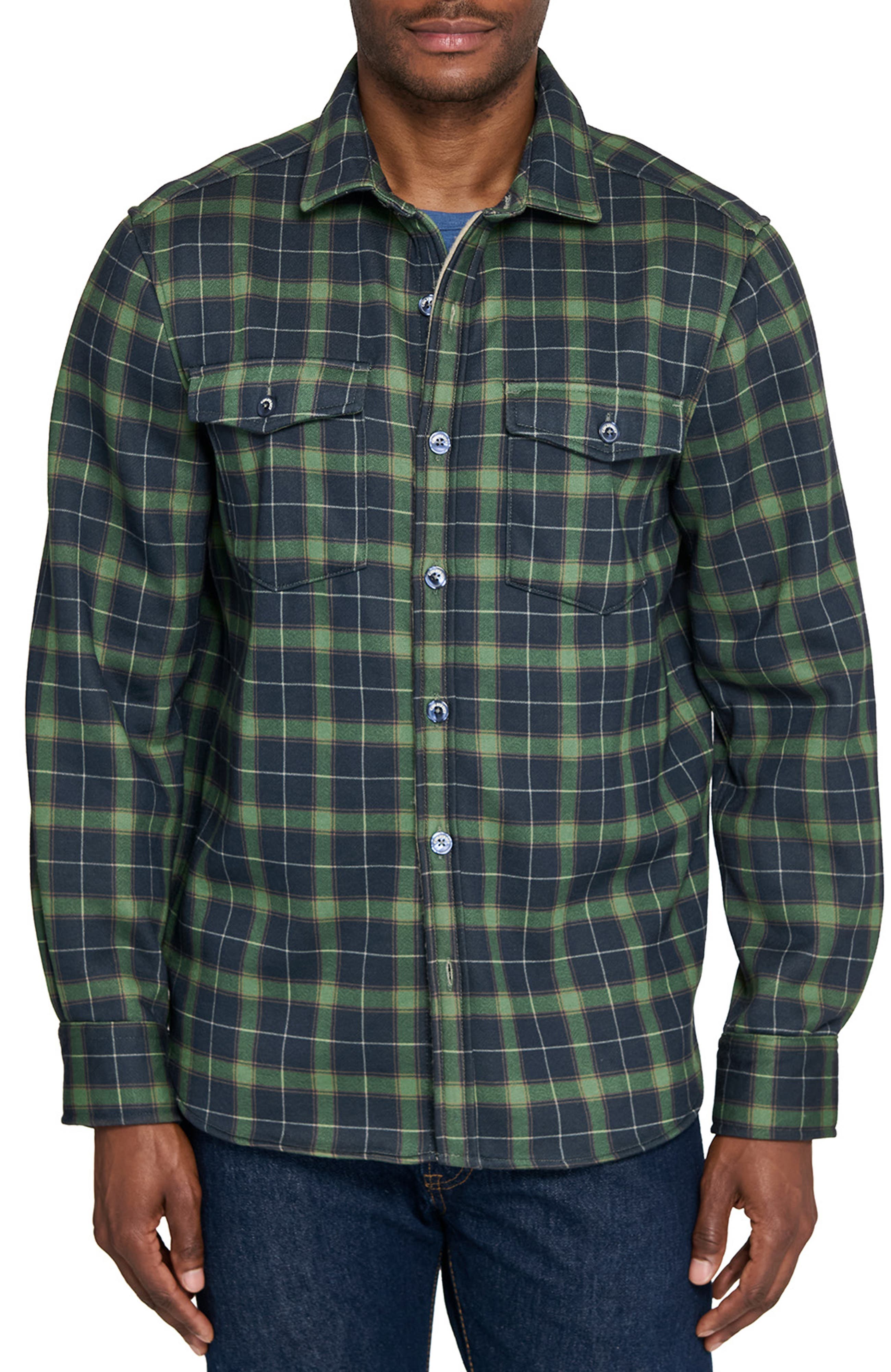 Plaid Shirt Jacket