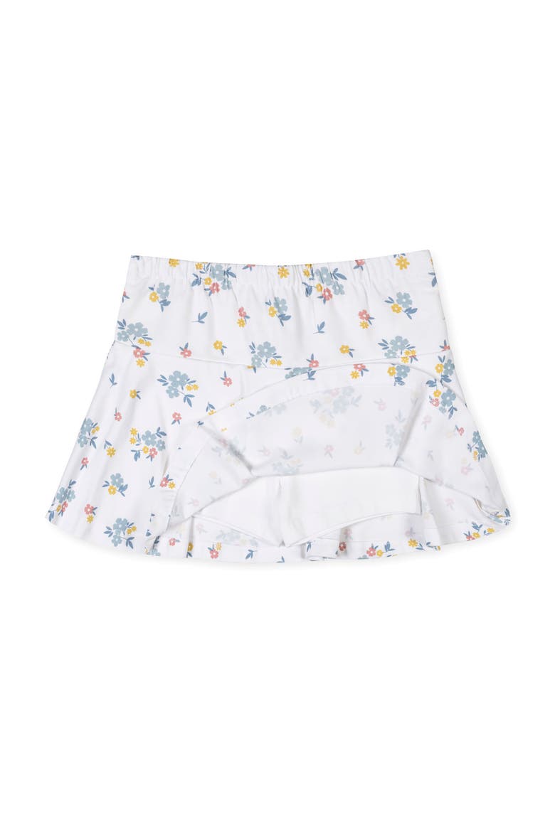 Kids' Organic Printed Knit Skort, Alternate, color, Sunlit Multi Floral