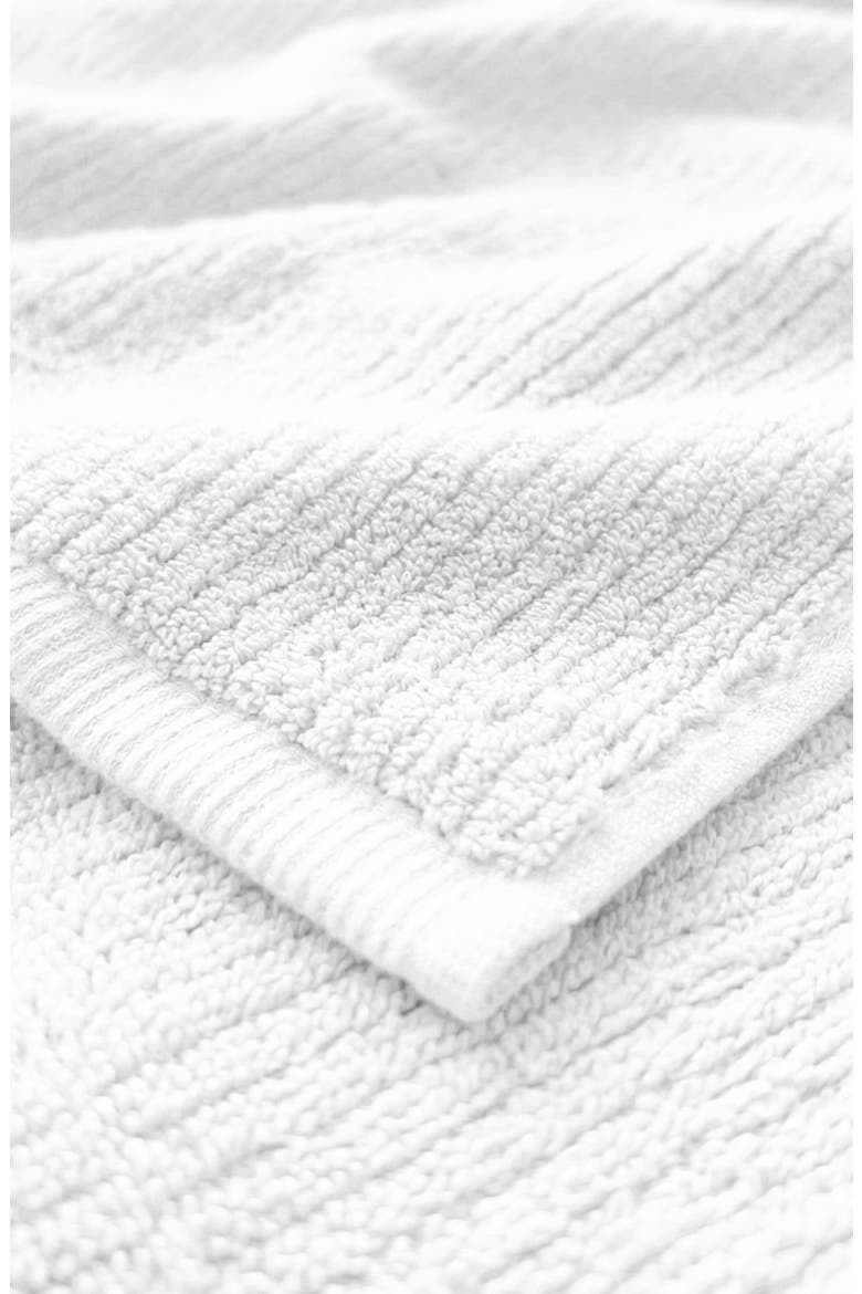 6-Piece Turkish Cotton Towel Set, Alternate, color, WHITE