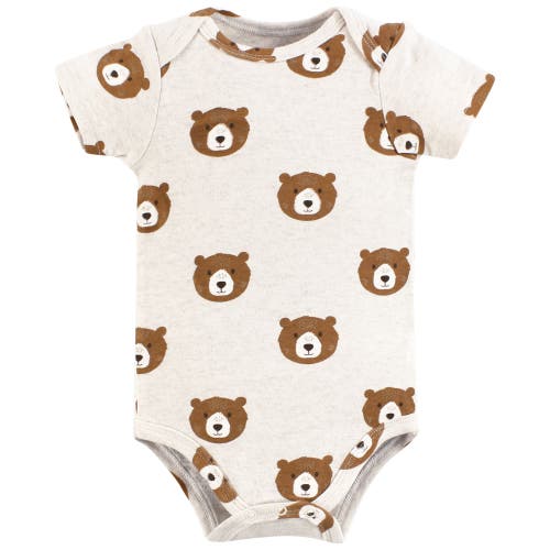 Hudson Baby Soft Cotton Bodysuit Triple Pack