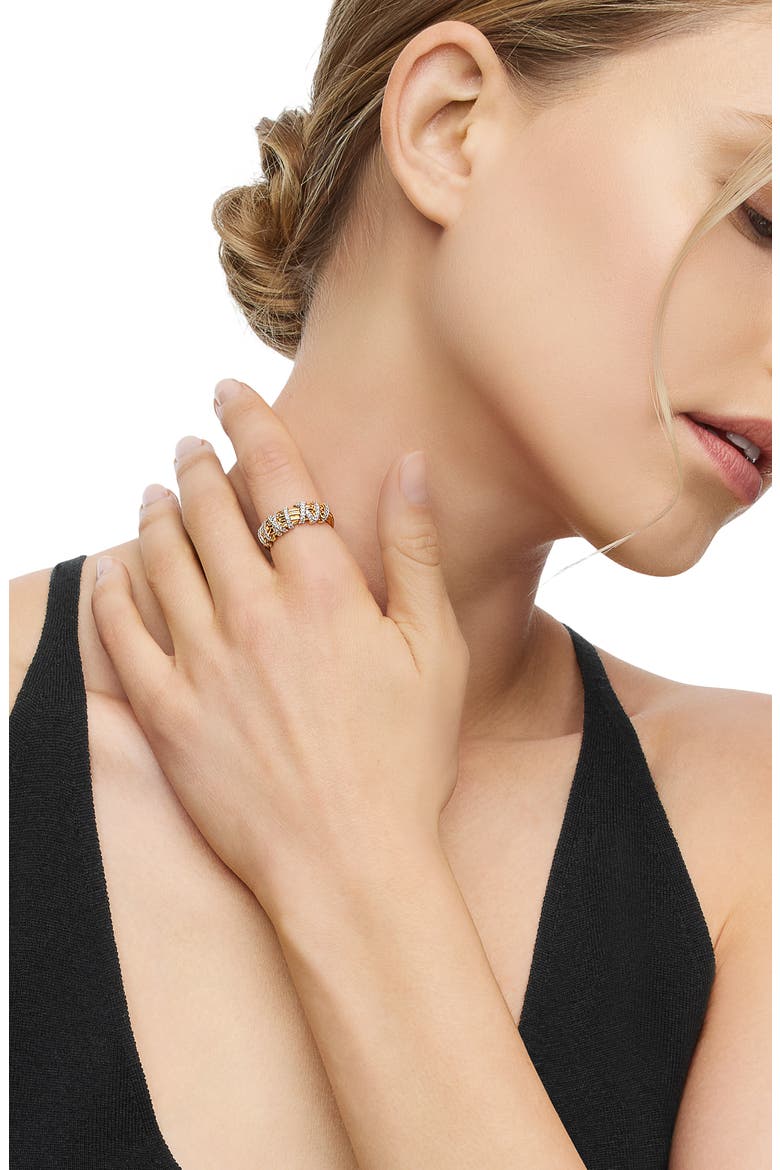 Helena Small 18K Yellow Gold Ring with Diamonds, Alternate, color, GOLD/ DIAMOND
