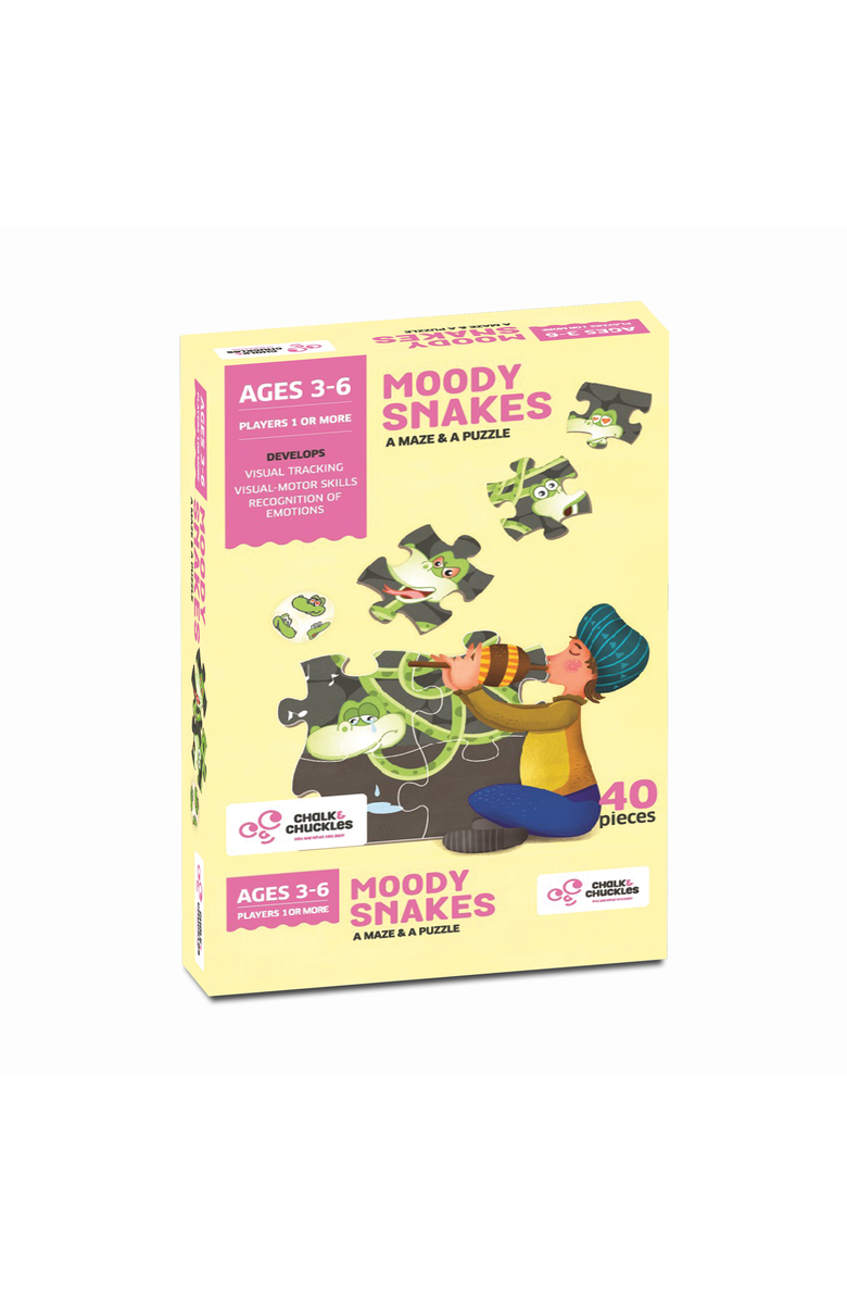 Chalk & Chuckles Moody Snakes Puzzle, Main, color, NO COLOR
