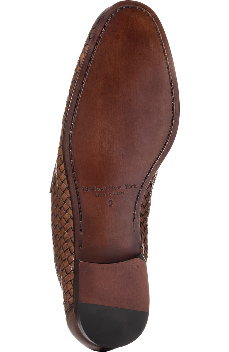 TO BOOT NEW YORK Zenith Penny Loafer, Alternate, color, Cognac