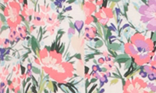 Avec Les Filles Fit And Flare Dress In Perfect Petals