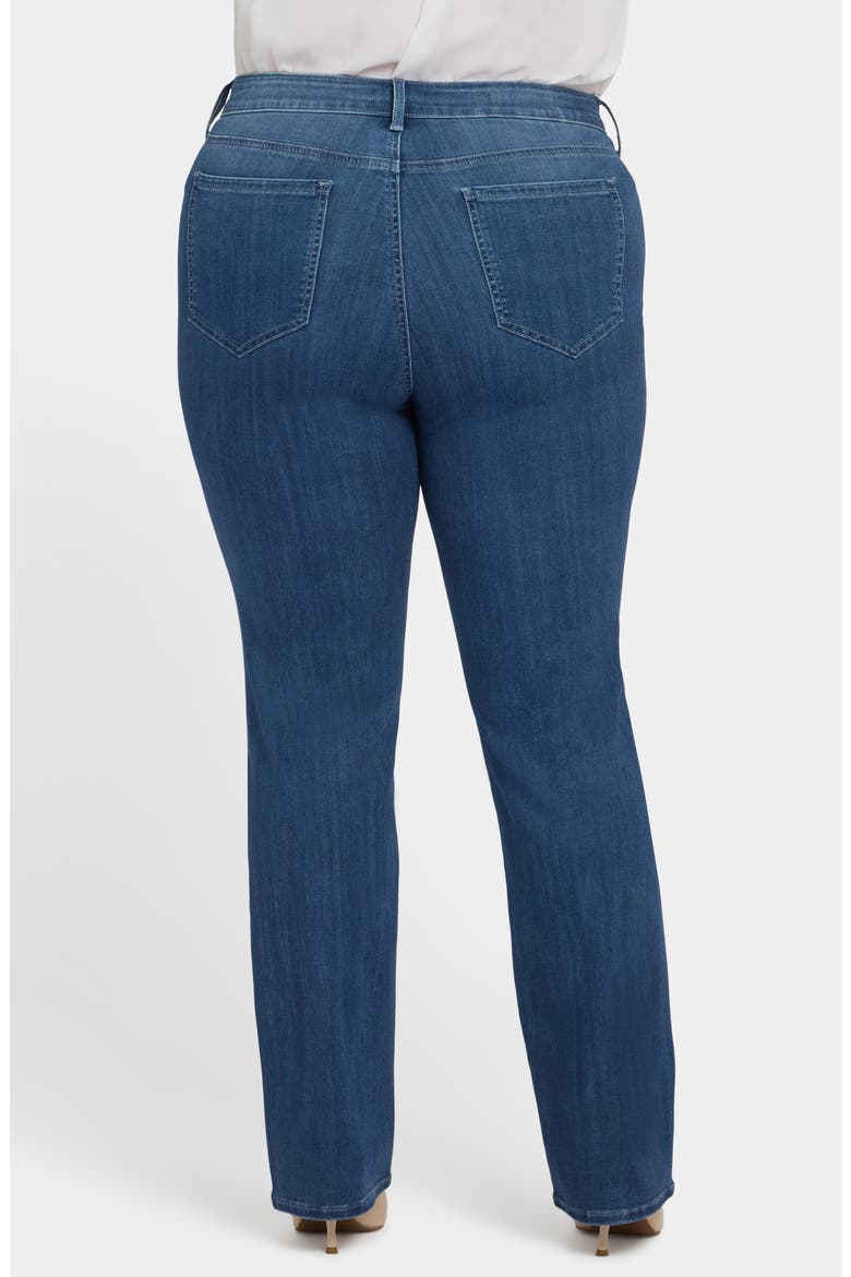 Marilyn High Waist Straight Leg Jeans, Alternate, color, COOL MARINE