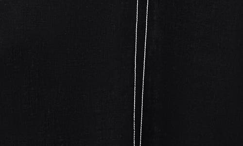 Cece High Waist A-line Maxi Skirt In Black