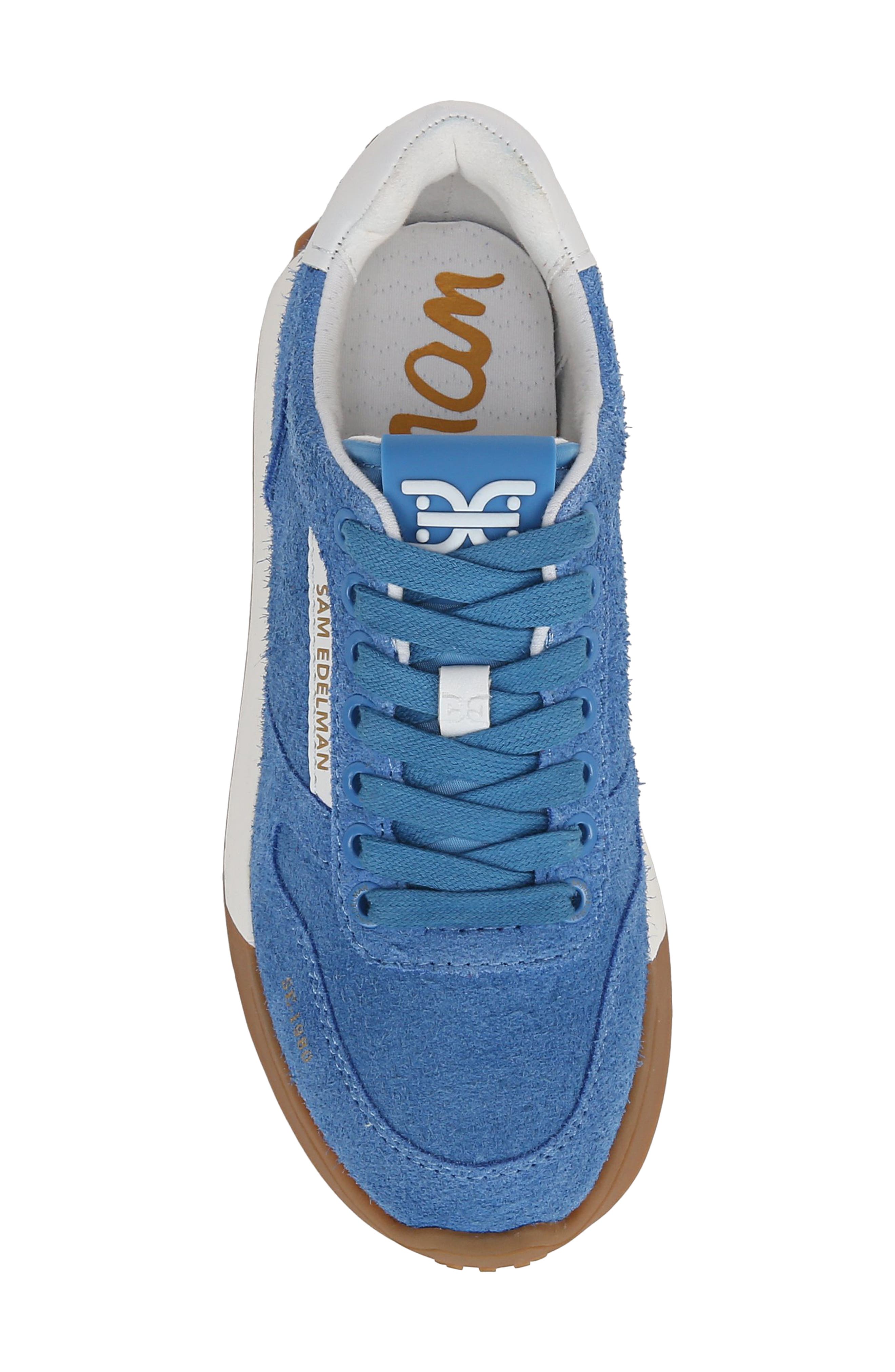 Sam Edelman Layla Sneaker, Alternate, color, Azure Blue