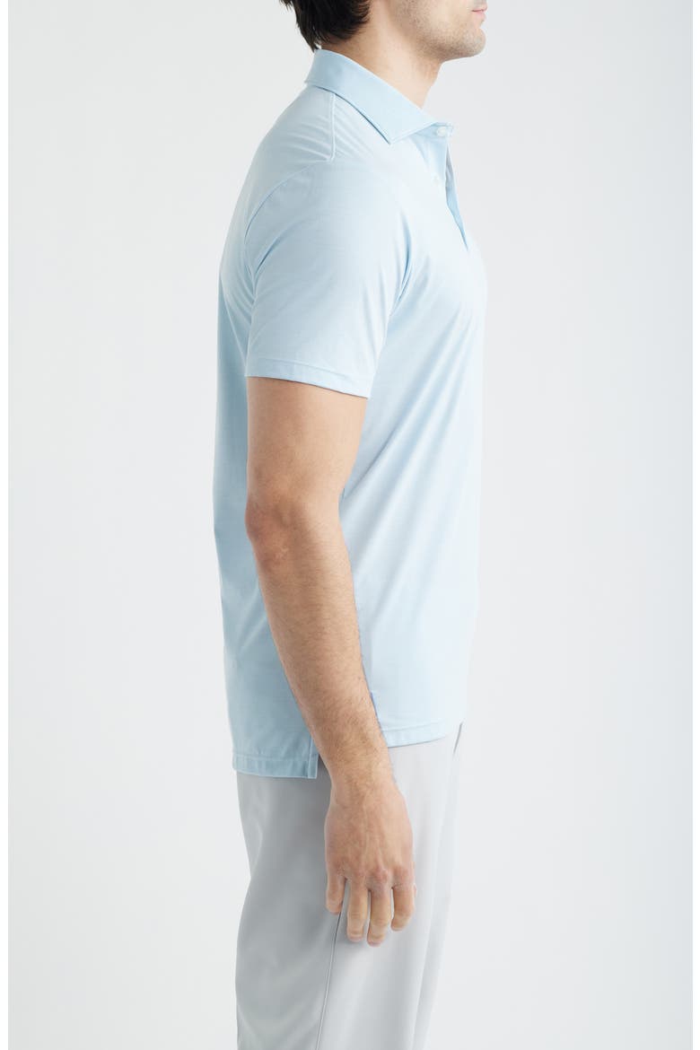 Elba Top Shelf Cotton Blend Piqué Polo, Alternate, color, AIRY BLUE