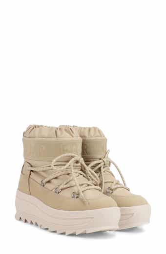 Galaxy Mini Waterproof Platform Ankle Bootie